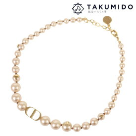 クリスチャンディオール チョーカー ロゴ 中古 ピンク ゴールド Christian Dior 【中古】 | ネックレス アクセサリー CD ブランド小物 ファッション Aランク
