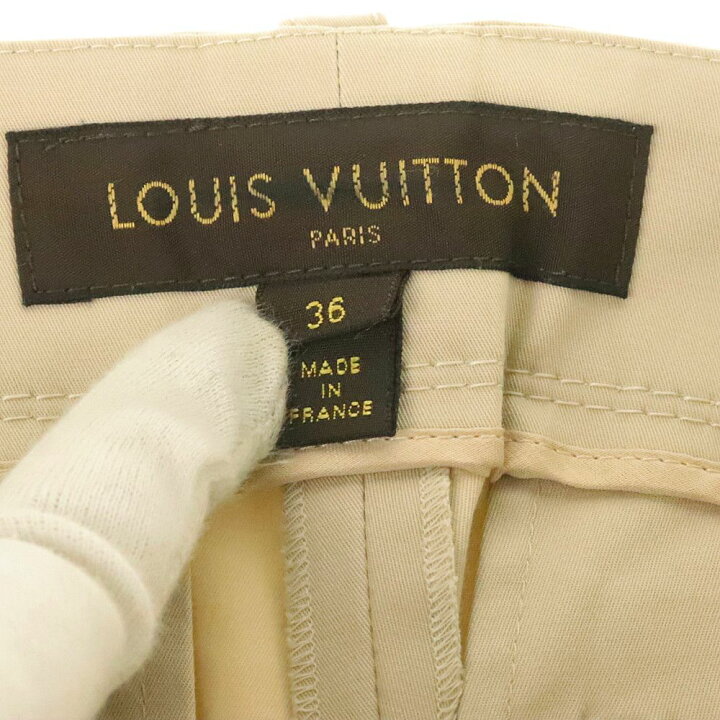 楽天市場】ルイヴィトン クロップドパンツ レディース 中古 サイズ36  