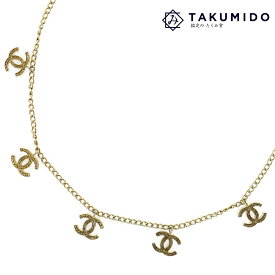 シャネル ネックレス 5連ココマーク 03P 中古 ゴールド CHANEL 【中古】 | レディース ファッション アクセサリー ブランド小物 ロゴ シンプル Aランク