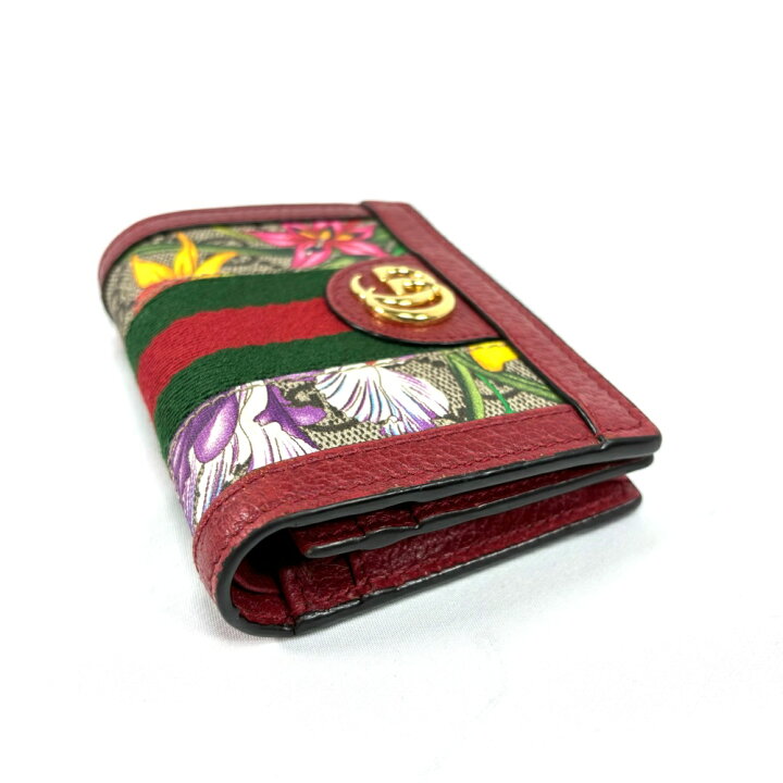 楽天市場】GUCCI グッチ 二つ折り財布 GGマーモント オフィディア  