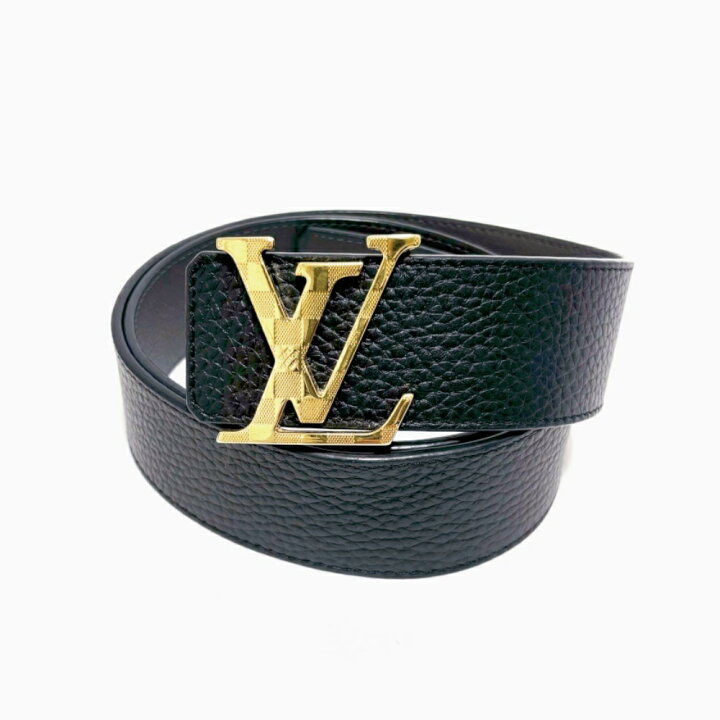 楽天市場】LOUIS VUITTON ルイ・ヴィトン サンチュール・LVダミエ 40MM  