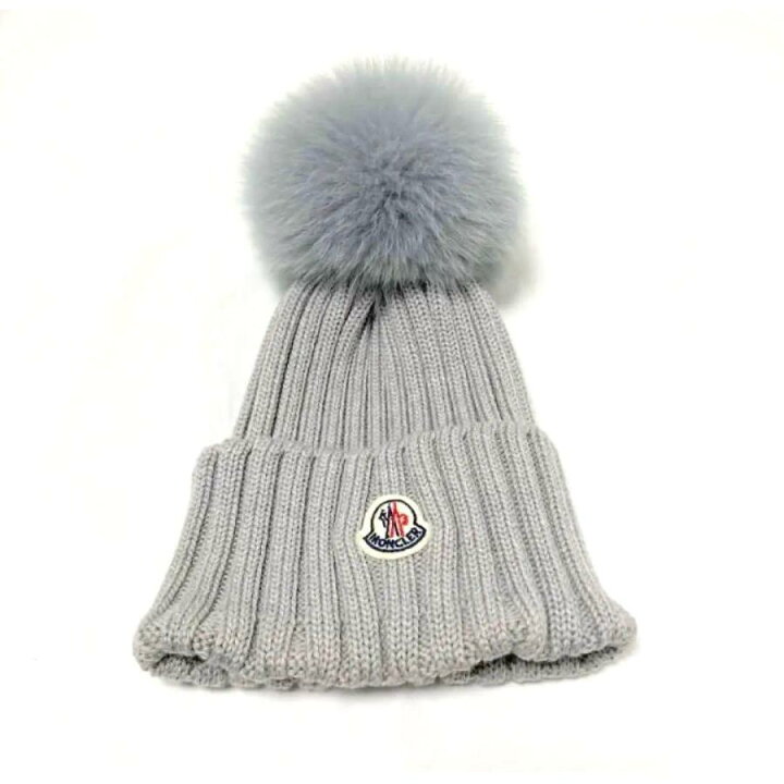 楽天市場】美品 モンクレール MONCLER ニット帽 レディース ビーニー 