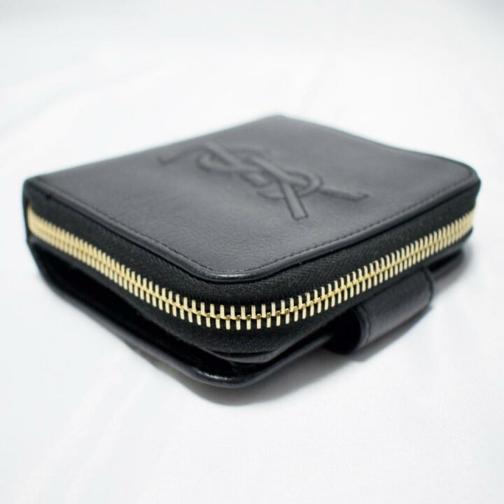 楽天市場】美品 YVES SAINT LAURENT イヴ・サンローラン YSL 財布 二 