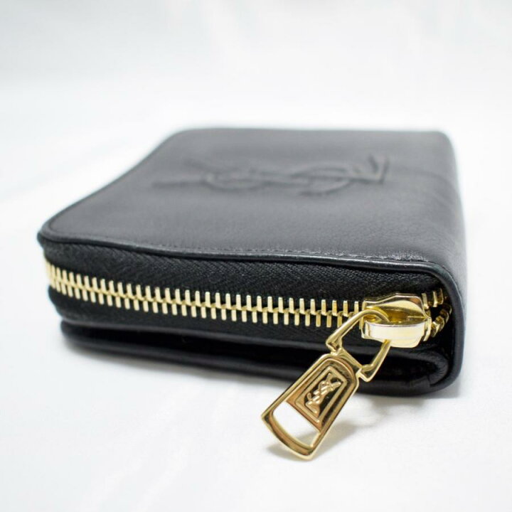 楽天市場】美品 YVES SAINT LAURENT イヴ・サンローラン YSL 財布 二 