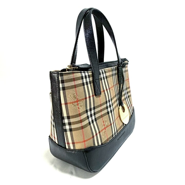 楽天市場】BURBERRY バーバリー チェック柄 ノバチェック ミニトート 