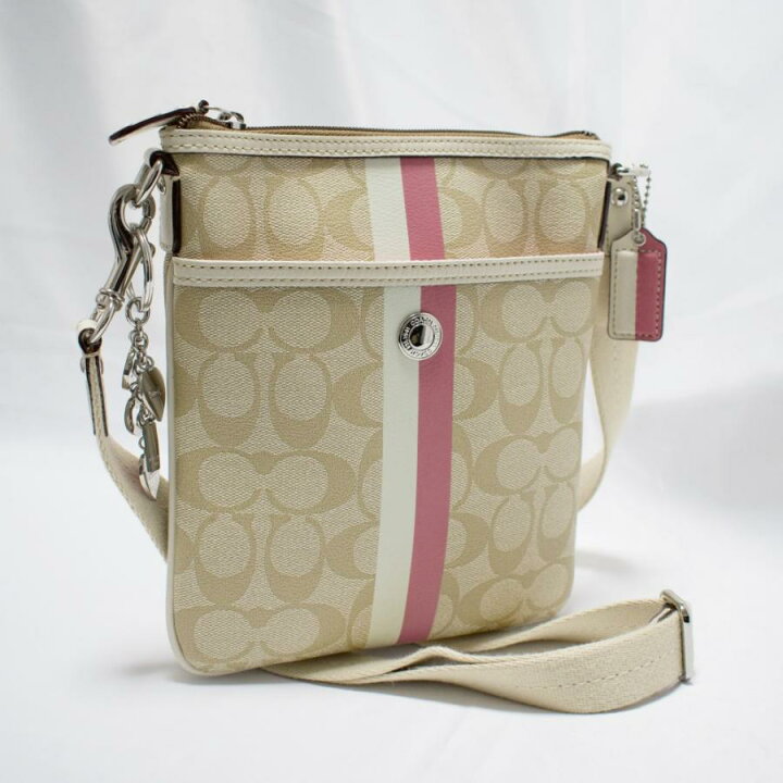 楽天市場】COACH コーチ ショルダーバッグ シグネチャー ミニバッグ  