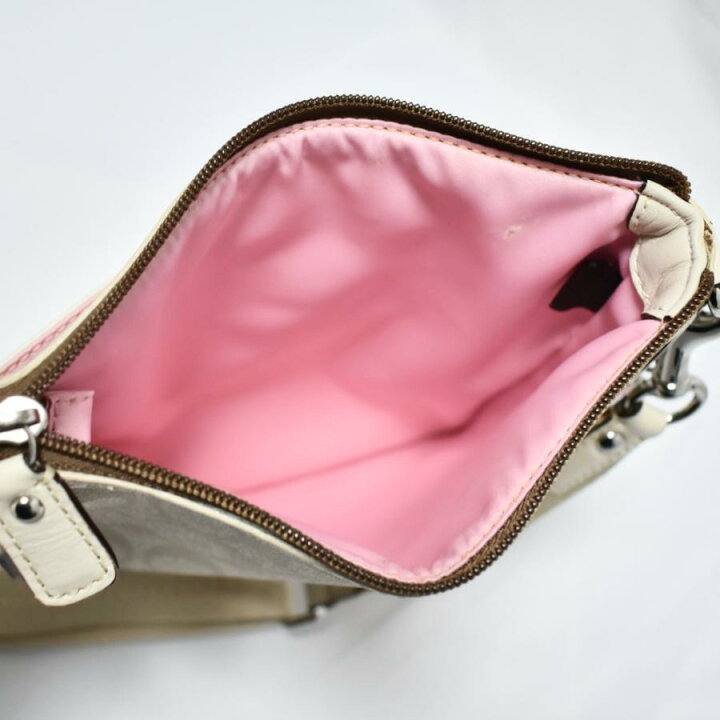 楽天市場】COACH コーチ ショルダーバッグ シグネチャー ミニバッグ 