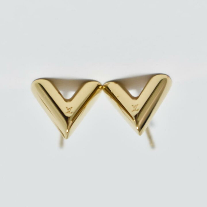 楽天市場】美品 LOUIS VUITTON ルイ・ヴィトン ピアス エセンシャルV  