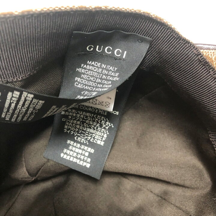 楽天市場】GUCCI グッチ GGキャンバス キャップ 帽子 200035 ウェブ 