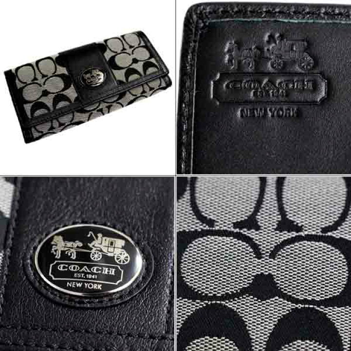 楽天市場】【送料無料】コーチ COACH サットン シグネチャー スリム 