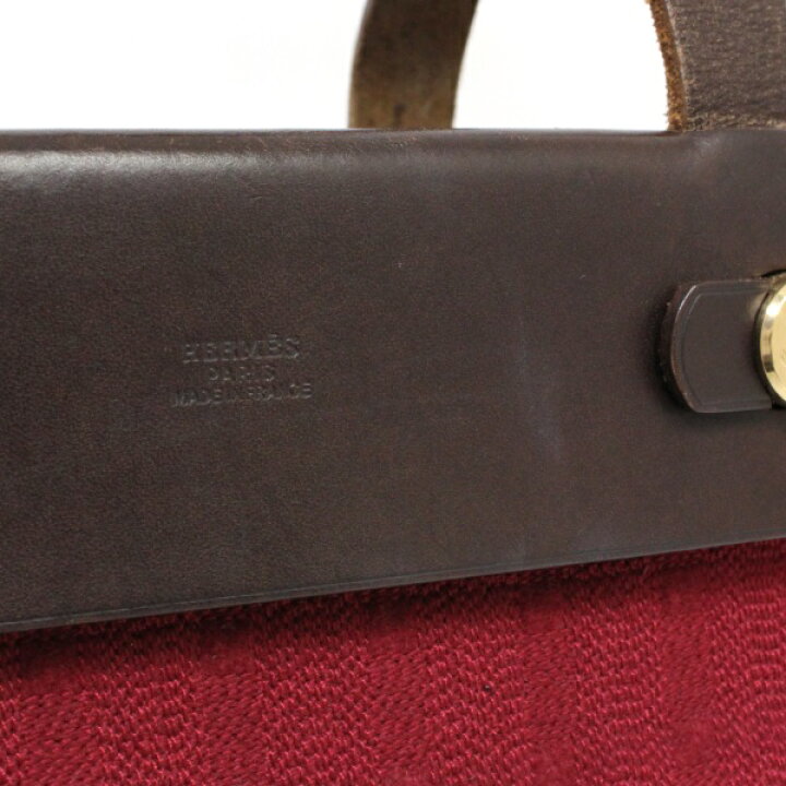 楽天市場】Bランク エルメス エールバッグ・カバスPM トートバッグ H刻印 ブラウン レッド HERMES ハンドバッグ レディース brown red 【中古】 : ブランドメゾン 楽天市場】Bランク エルメス エールバッグ・カバスPM トートバッグ H刻印 ブラウン レッド HERMES ハンドバッグ レディース brown red 【中古】 : ブランドメゾン