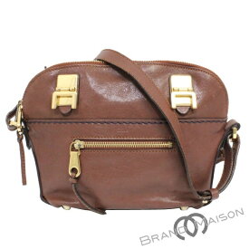 Cランク クロエ アンジー 3S0189 ブラウン ショルダーバッグ Chloe レディース brown 【中古】