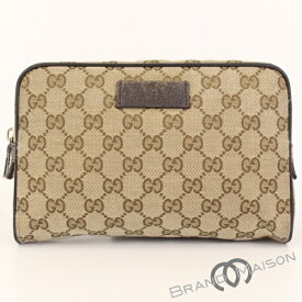 Bランク グッチ ウエストポーチ ウエストバッグ 449174 GGキャンバス ベージュ GUCCI beige 【中古】