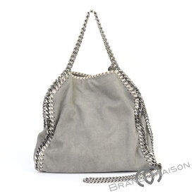 Bランク【ステラマッカートニー】ファラベラミニトート/371223/ショルダーバッグ/ライトグレー/レディース/Stella McCartney/FALABELLA【中古】