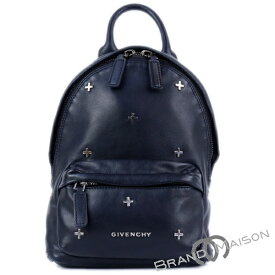 Aランク【ジバンシイ】バックパック/メタルクロス/リュックサック/ブラック/レザー/EXD0167/レディース/GIVENCHY【中古】