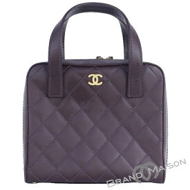 ABランク【シャネル】トートバッグ/ワイルドステッチ/ダークブラウン/CHANEL/レディース