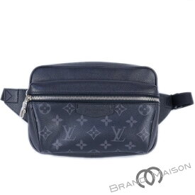 Aランク【ルイ・ヴィトン】バムバッグ・アウトドア/M30245/タイガラマ/ノワール/ボディバッグ/LOUIS VUITTON/メンズ/ショルダーバッグ【中古】