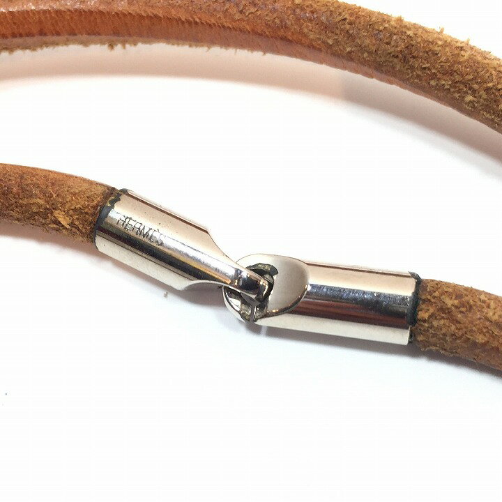 楽天市場】HERMES エルメス レザー チョーカー ブレスレット 