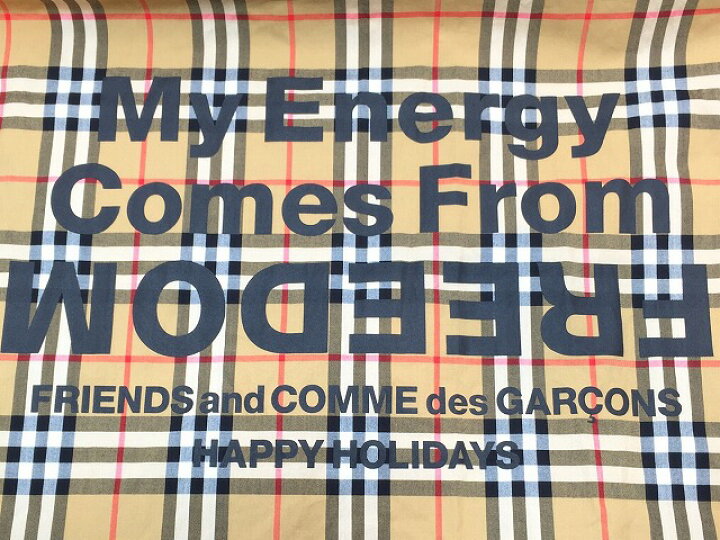 楽天市場】COMME des GARCONS × BURBERRY LONDON,ENGLAND  