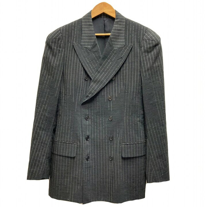 楽天市場】JEAN PAUL GAULTIER HOMME WOOL DOUBLE‐BREASTED STRIPE  