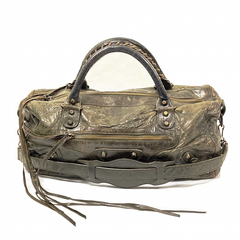 一番人気物 BALENCIAGA 保存袋つき twiggy ツィギー バレンシアガ ハンドバッグ