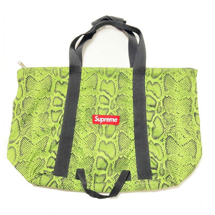 楽天市場】SUPREME 12SS BOX LOGO SNAKE PACKABLE TOTE BAG 