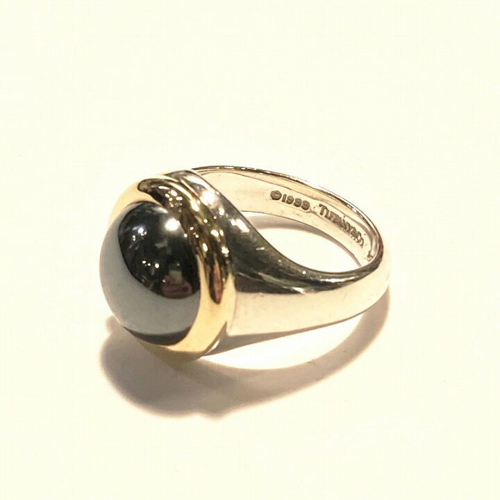 楽天市場】TIFFANY 1999 VINTAGE TAHITIAN PEARL RING ティファニー 