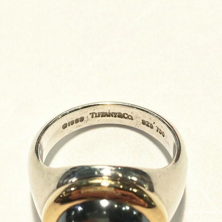 楽天市場】TIFFANY 1999 VINTAGE TAHITIAN PEARL RING ティファニー 