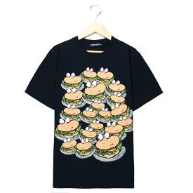 UNDER COVER BUDDAH BURGER Tシャツ ブラック Sサイズ JUN TAKAHASHI アンダーカバー ブッダバーガー トップス 黒 送料無料 お値段見直しました！ 【中古】k-0089