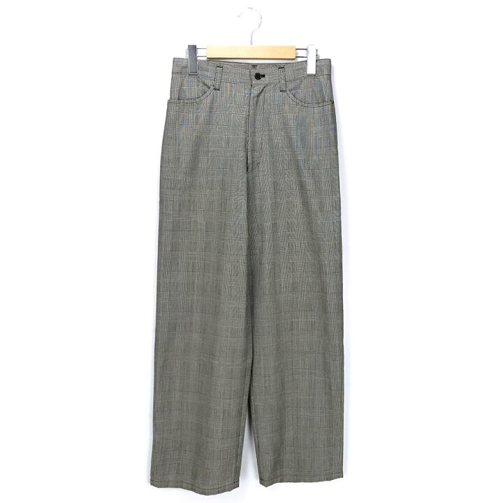 楽天市場】tricot COMME des GARCONS チェックパンツ グレー Sサイズ 