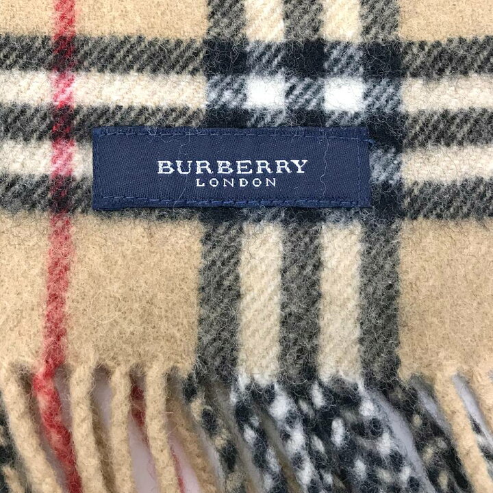 楽天市場】BURBERRY ノバチェック ブランケット ベージュ 65cm x 120cm 