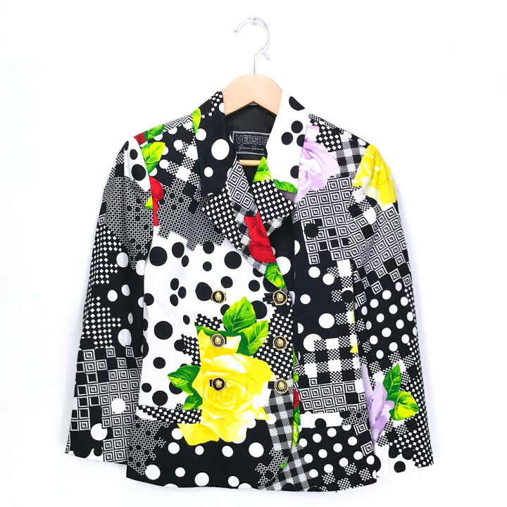 楽天市場】VERSUS VERSACE 総柄 ジャケット ヴェルサス ヴェルサーチ 