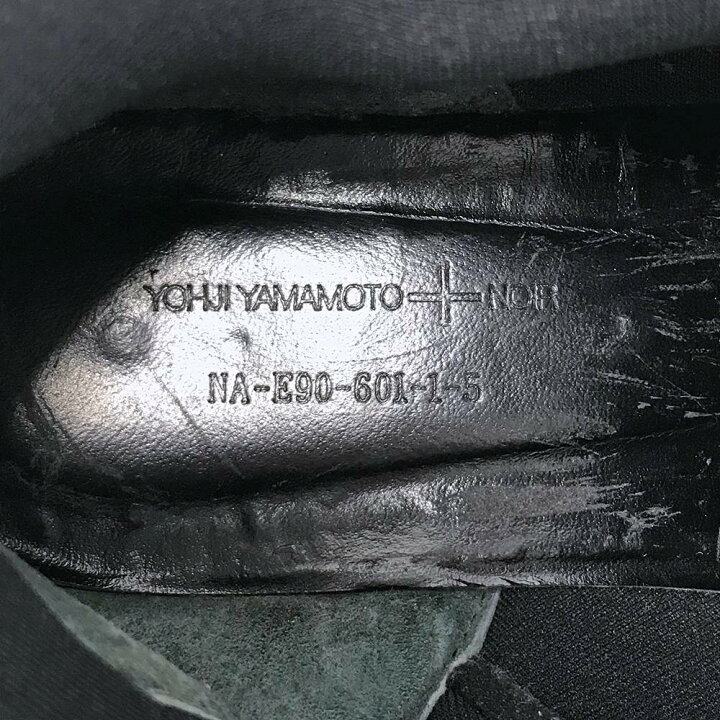 楽天市場】YOHJI YAMAMOTO NOIR スリッポン ブラック 黒 ヨウジ 