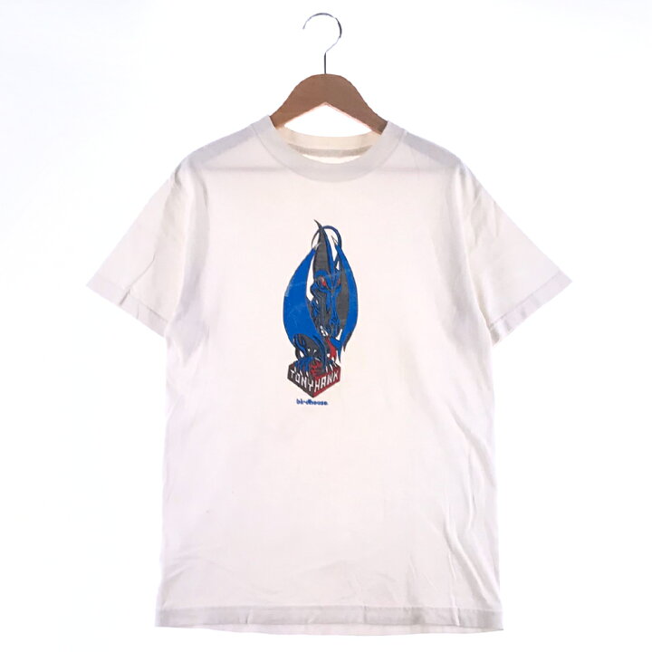 楽天市場】TONYHAWK birdhouse プリントTシャツ ホワイト 半袖 