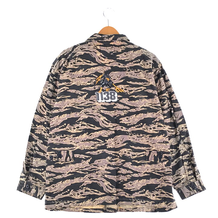 楽天市場】WTAPS Mil-spec タイガーカモ ミリタリージャケット Lサイズ  