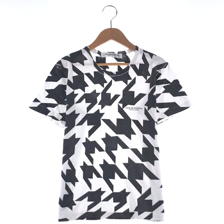 楽天市場】robe de chambre COMME des GARCONS 千鳥格子 総柄 Tシャツ 