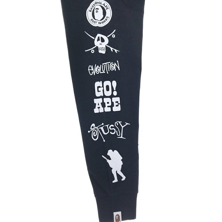 楽天市場】A BATHING APE × STUSSY 30周年記念 コラボロゴロング 