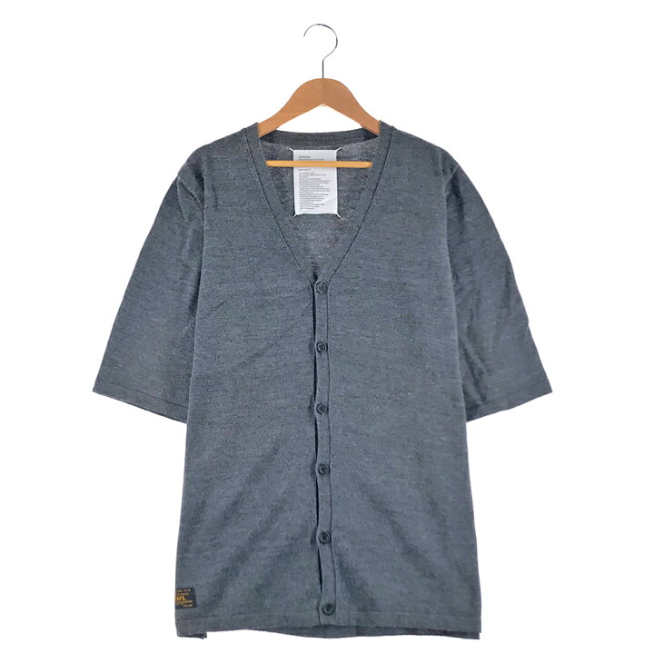 楽天市場】WTAPS 半袖カーディガン サイズ表記4 グレー ダブルタップス 