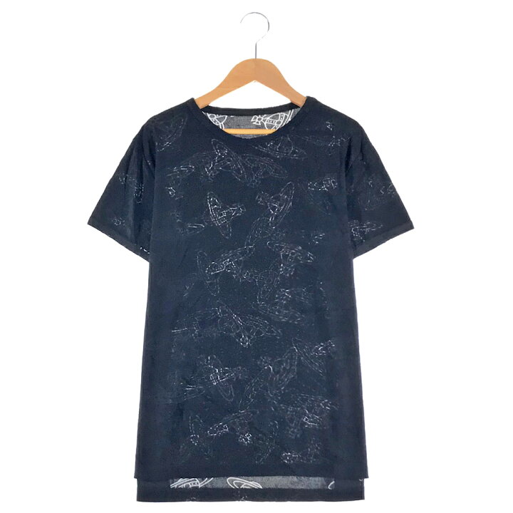 楽天市場】Vivienne Westwood ocean オーブ 総柄Tシャツ ブラック 半袖  