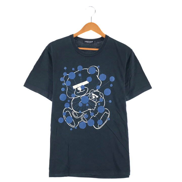 楽天市場】UNDER COVER 目隠しベアTシャツ Lサイズ ブラック 半袖 