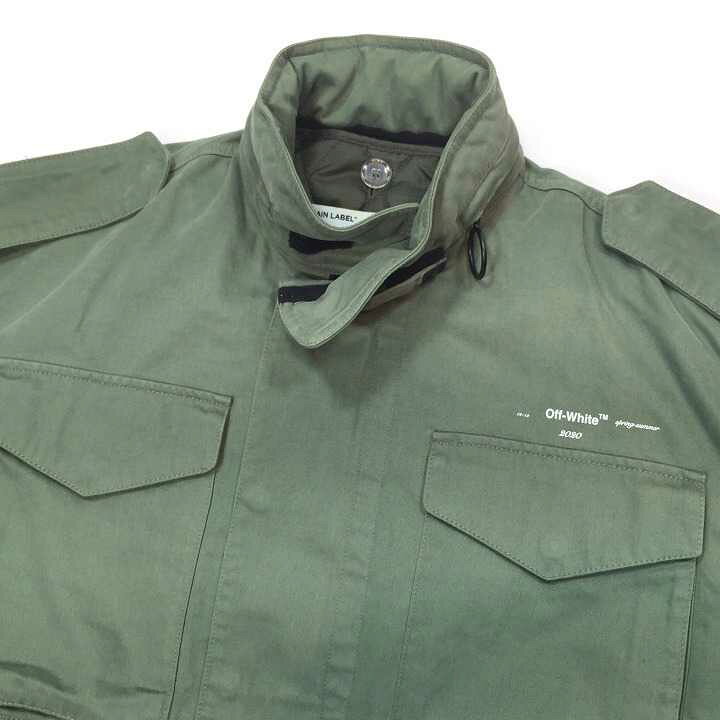 楽天市場】OFF-WHITE c/o VIRGIL ABLOH 20SS M-65 Field Jacket オフ 