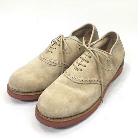 visvim ヴィズヴィム ビズビム PATRICIAN SUEDE-FOLK　カジュアル シューズ　シューズ　靴 ベージュ サンド メンズ US9 27cm 中古 税込 送料無料【Y】