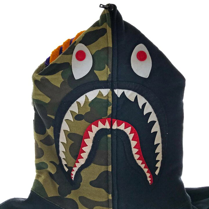 楽天市場】A BATHING APE アベイシングエイプ SHARK FULL ZIP HOODIE  
