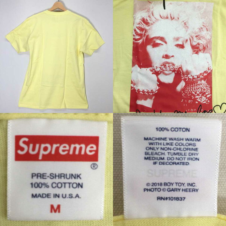 楽天市場】Supreme シュプリーム 18AW Madonna Tee マドンナ Tシャツ 