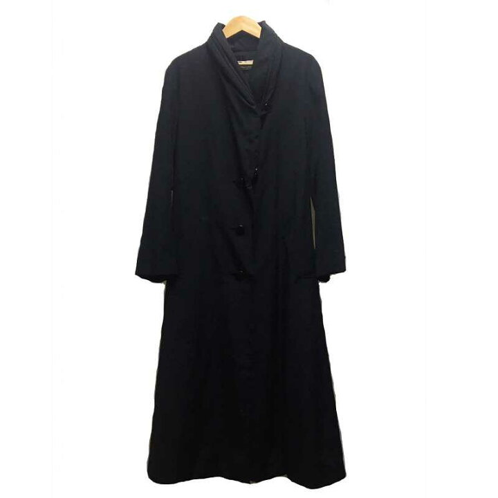 楽天市場】ISSEY MIYAKE ZIP SHAWL COLLAR NYLON LONG COAT M イッセイ 