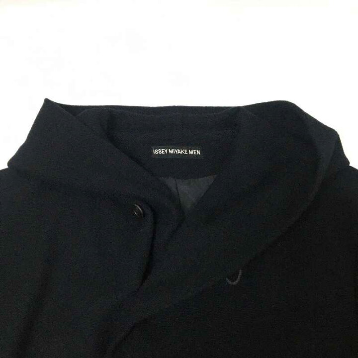 楽天市場】ISSEY MIYAKE MEN 11AW CASHMERE HOODED COAT 3 ME13FA077 