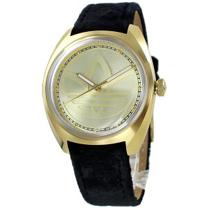 アディダス 腕時計 手表 メンズ レディース 革ベルト ブラック 黒 ゴールド おしゃれ ブランド 誕生日プレゼント 女性 男性 高校生 大学生 彼氏 彼女 友達 妻 母 夫 父 記念日 ギフト 就職祝い