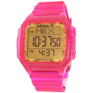 アディダス デジタル 腕時計 手表 メンズ レディース スケルトン ピンク おしゃれ ブランド 誕生日プレゼント 女性 男性 高校生 大学生 彼氏 彼女 友達 妻 母 夫 父 記念日 ギフト 就職祝い adi