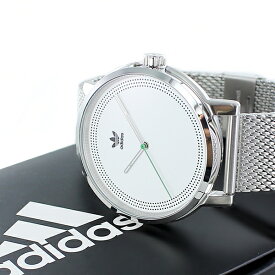 Adidas アディダス 時計 メンズ レディース兼用 腕時計 DISTRICT M2 ディストリクト シルバー メッシュ ステンレス Z22-3244 ペアにおすすめ ペアセット カップル 誕生日プレゼント 卒業 入学 お祝い