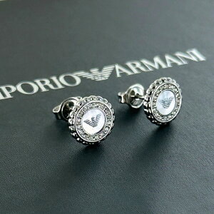 エンポリオアルマーニ ピアス かわいい シンプル 小さい レディース 両耳ピアス ブランド ステンレス シルバー おしゃれ 誕生日プレゼント 女性 母 彼女 結婚記念日 妻 ギフト 贈り物 クリス